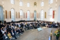 <p>Ein Blick ins Publikum. Die Gäste auf ihren Plätzen in der Frankfurter Paulskirche.</p>